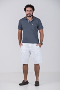 Bermuda Cargo Griffo Plus Size - Estilo e Funcionalidade